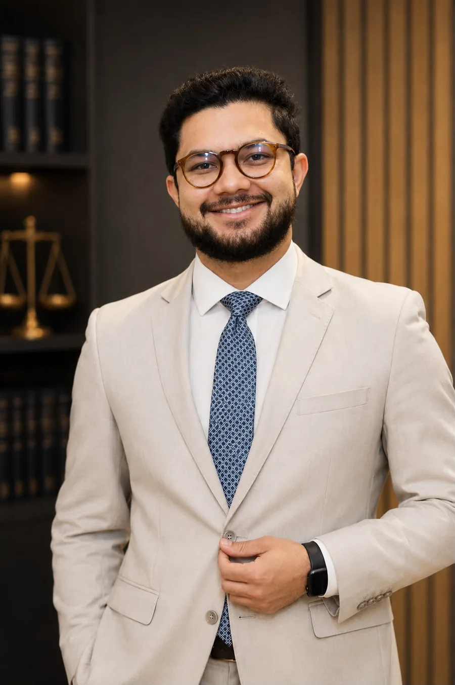 Dr. Igor Matheus Rezende, advogado trabalhista, em retrato profissional